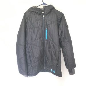 Under Armour Winter Jacket Large Grey Mens